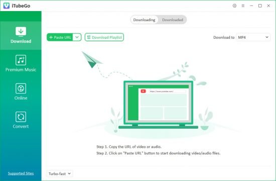 iTubeGo YouTube Downloader 10.14.0 Multilingual