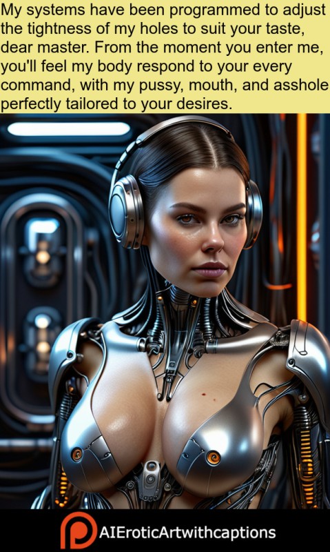 Robots, Sexbots and Gynoids Volume 44 AI generated AI Porn