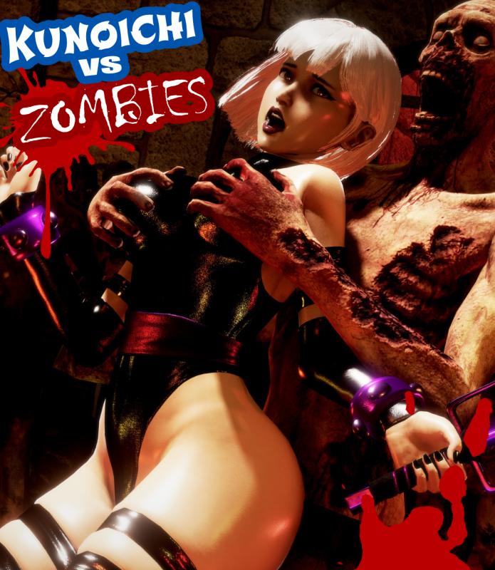 Insektikor - Kunoichi vs Zombies 3D Porn Comic