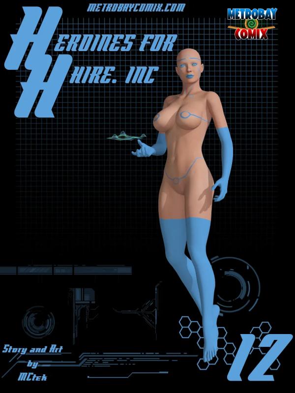 Metrobay Comix - Heroines for Hire 12 3D Porn Comic