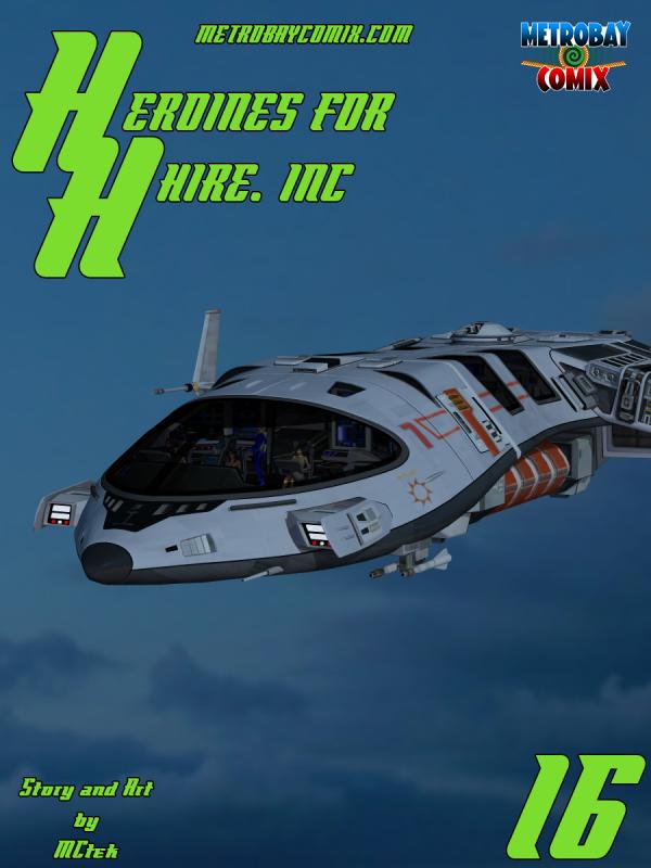 Metrobay Comix - Heroines for Hire 16 3D Porn Comic