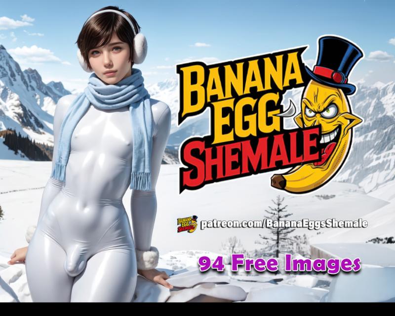 Banana eggs - Winter fun - Complete AI Porn