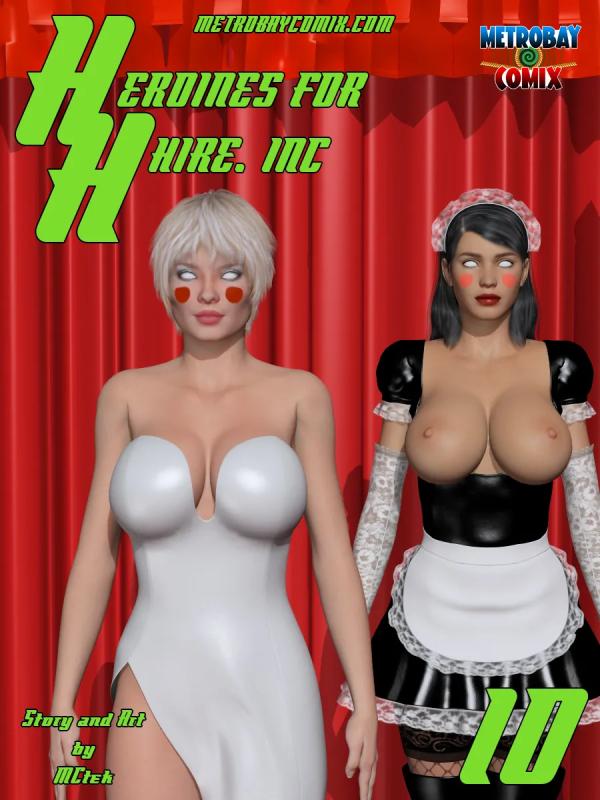Metrobay Comix - Heroines for Hire 10 3D Porn Comic
