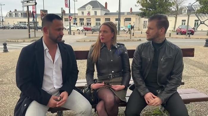 Sandra Authantik - Two men, the acknowledged desire of Sandra Authantik, 37 years old [SD 480p]