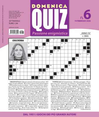 Domenica Quiz N.3866 - 19 Febbraio 2026