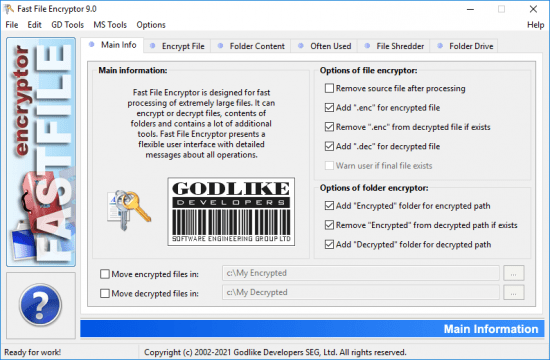 Fast File Encryptor 26.2.1 Multilingual