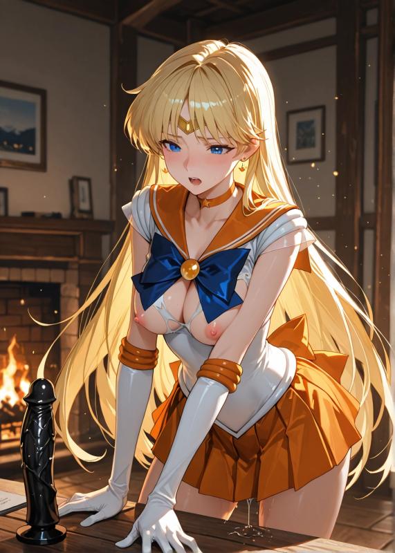 [KALA AI NSFW (VAMA)] - Sailor Venus (Patreon) (AI Generated) AI Porn