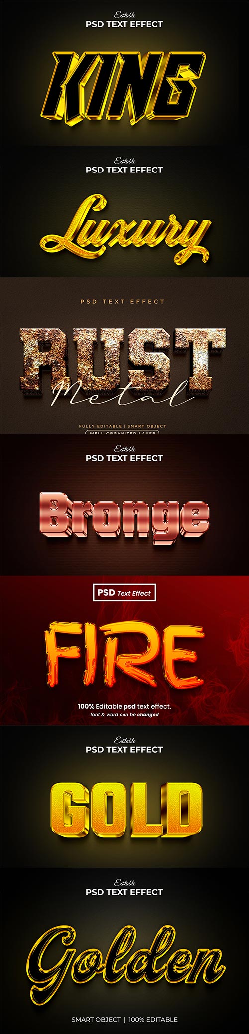 Psd text effect set vol 160