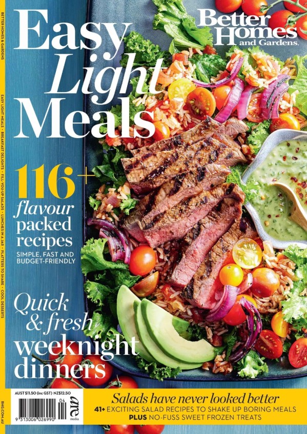 Better Homes and Gardens - Easy Light Meals, 2026