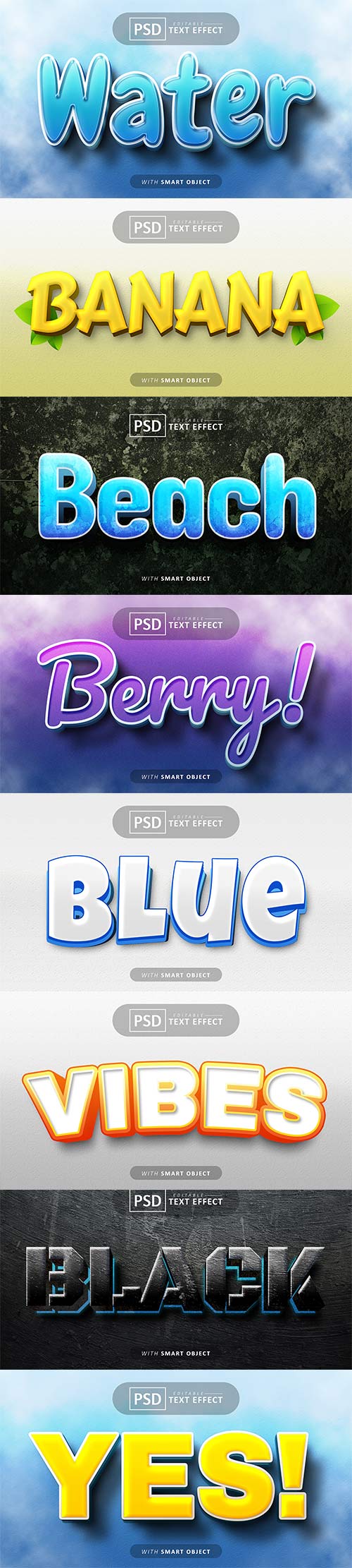 Psd text effect set vol 126