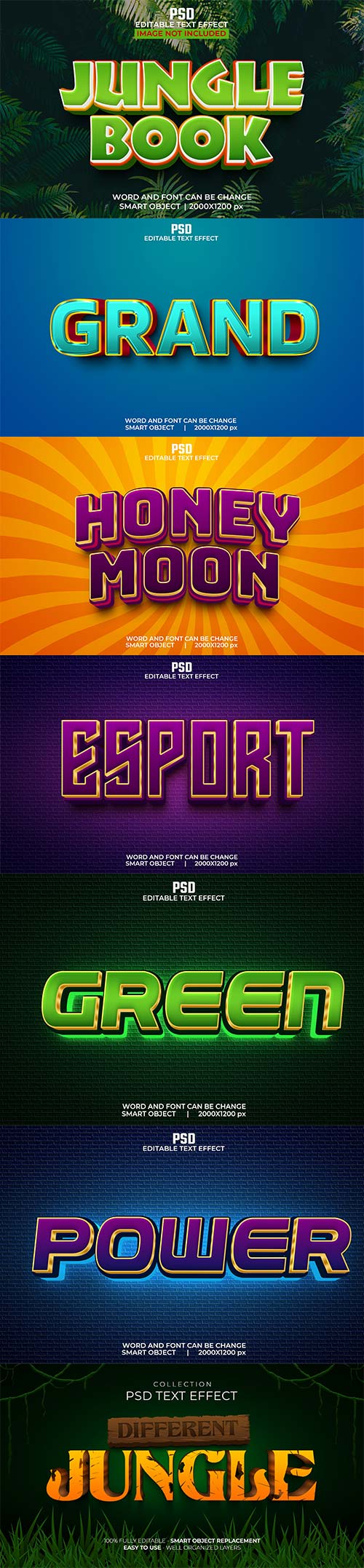 Psd text effect set vol 147