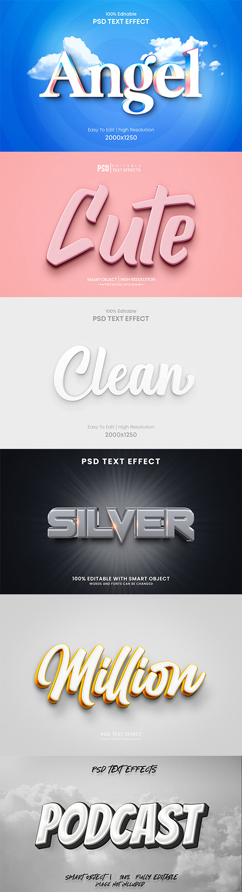Psd text effect set vol 140