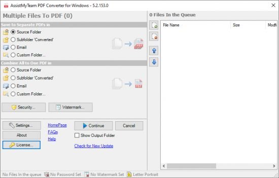 AssistMyTeam PDF Converter 7.2.302.0
