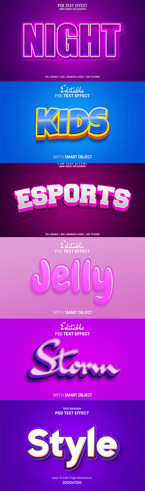 Psd text effect set vol 142