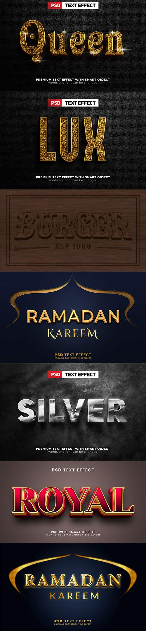 Psd text effect set vol 145