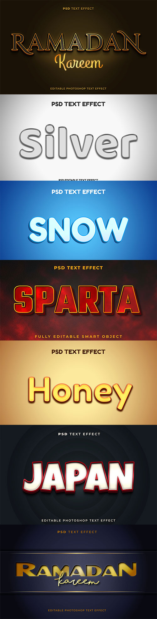 Psd text effect set vol 192