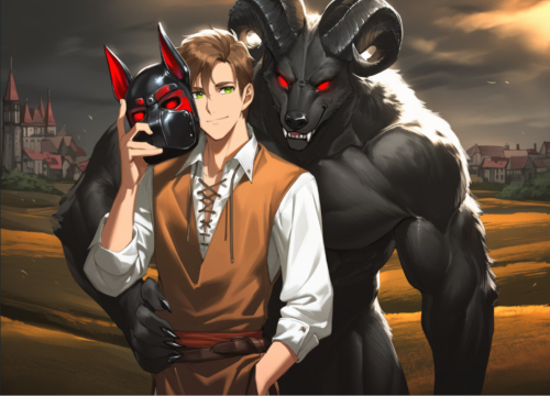 bluedragondreaming-The Black Mask of Cernunnos Demo V3 Adult Game