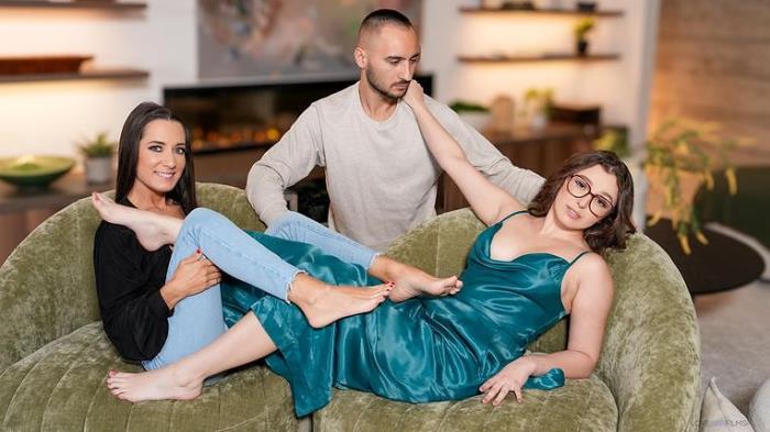 Freya Von Doom, Leana Lovings - Three is Better Than One [SD 480p]