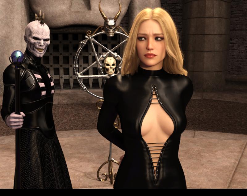 Clomi31 - Shadow Realm Chapter 3 (The Ritual Part 1) 3D Porn Comic