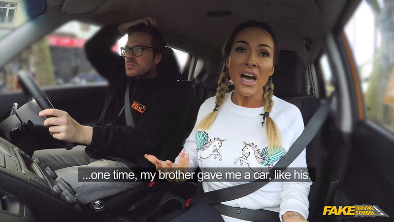 Aubrey Black  Busty Gym Bunny Squats On Cock (FakeDrivingSchool) FullHD 1080p