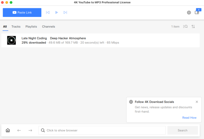 4K YouTube to MP3 26.0.4 [MacOS]