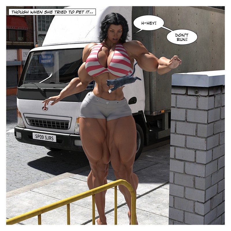 Robolord - Hanna's Story Short and Sweet - Amy's Pussy cat 3D Porn Comic