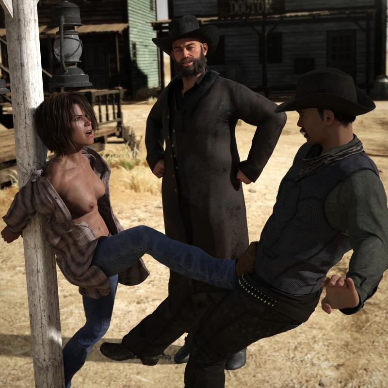 WhiteHaven - The Wild Wild West 3D Porn Comic