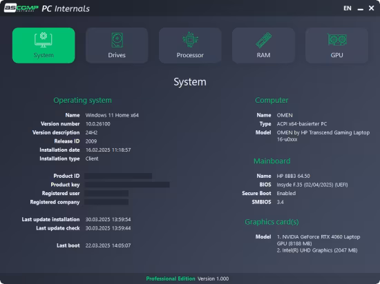 PC Internals Pro 2.102 Multilingual