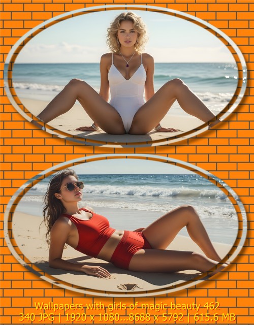 Wallpapers with girls of magic beauty 462