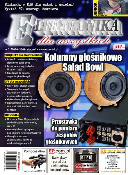Elektronika Dla Wszystkich №1 - Styczen 2026