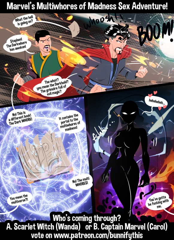 Bunnify This - Marvel's Multiwhores of Madness Porn Comics