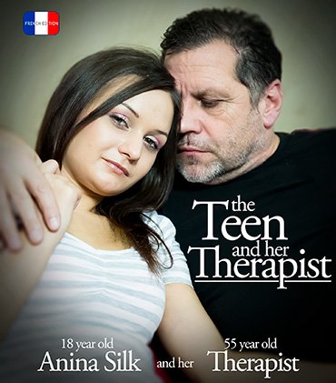Anina Silk - 55 year old therapist is fucking 18 year old Anina Silk in his office because she craves it so! [SD 540p]