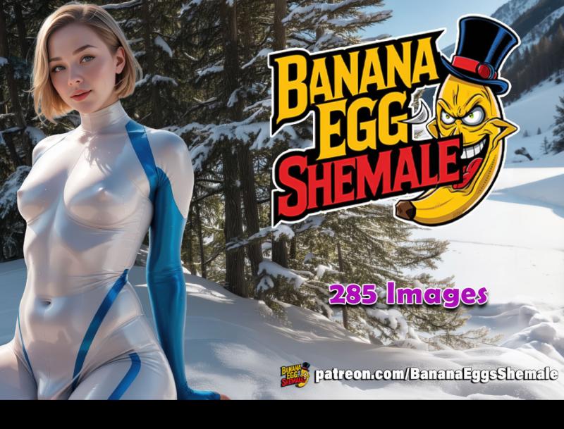 Banana eggs - An afternoon in the snow 3 AI Porn