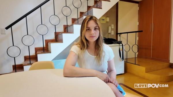 Keila Bassi - Blonde Neighbor's Oral Skills [FullHD 1080p]