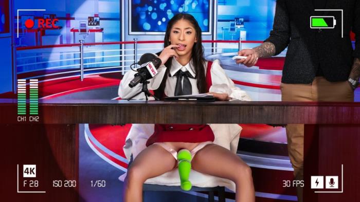 Sona Bella - Sona Bella Moans the Morning News: Bratty Schoolgirl's Orgasmic Punishment! [FullHD 1080p]