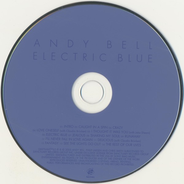 Andy Bell (Eeasure) - Electric Blue (2005) (Lossless + 320)