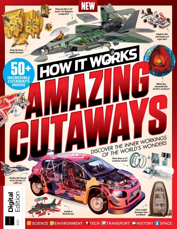 How It Works - Amazing Cutaways, 7th Edition 2025