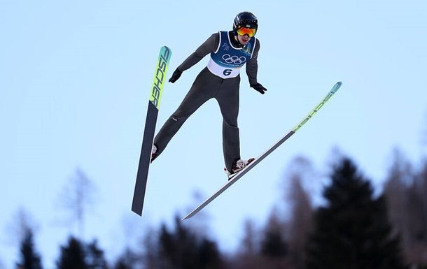 Украинцы выступили в первой части соревнований по лыжному двоеборью