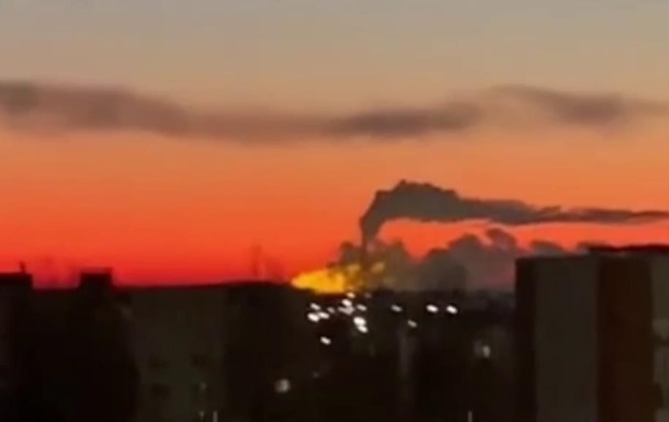 В Чебоксарах после атаки БПЛА произошёл пожар