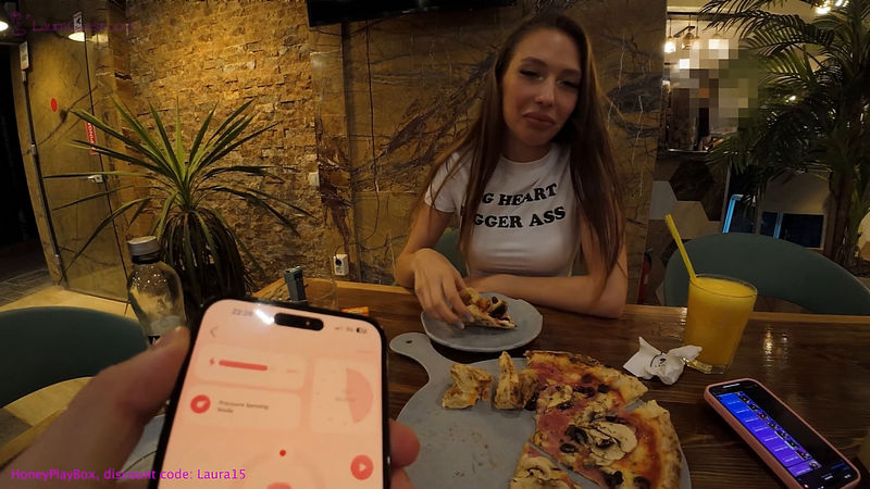 He Took Control Of My Vibrator On a Date And Give Me Multiple Orgasms Laura Quest (Onlyfans) FullHD 1080p