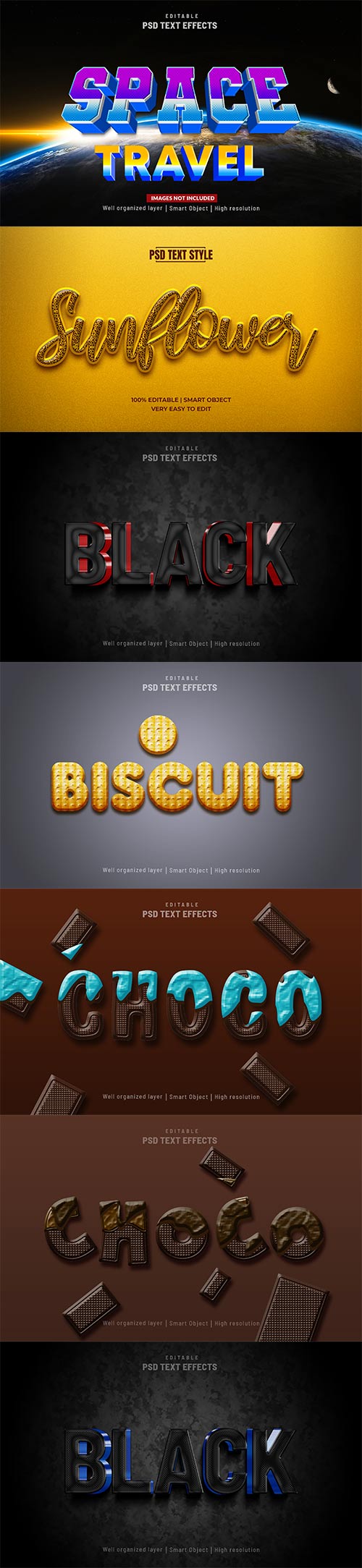 Psd text effect set vol 223 Psd text effect set vol 223
