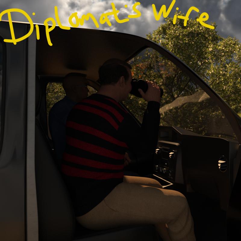 Enhjorning - Diplomat's Wife 3D Porn Comic