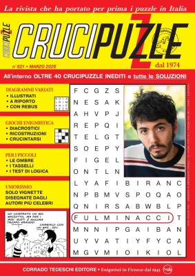Crucipuzzle N.621 - Marzo 2026