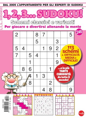123 Sudoku N.246 - Marzo 2026