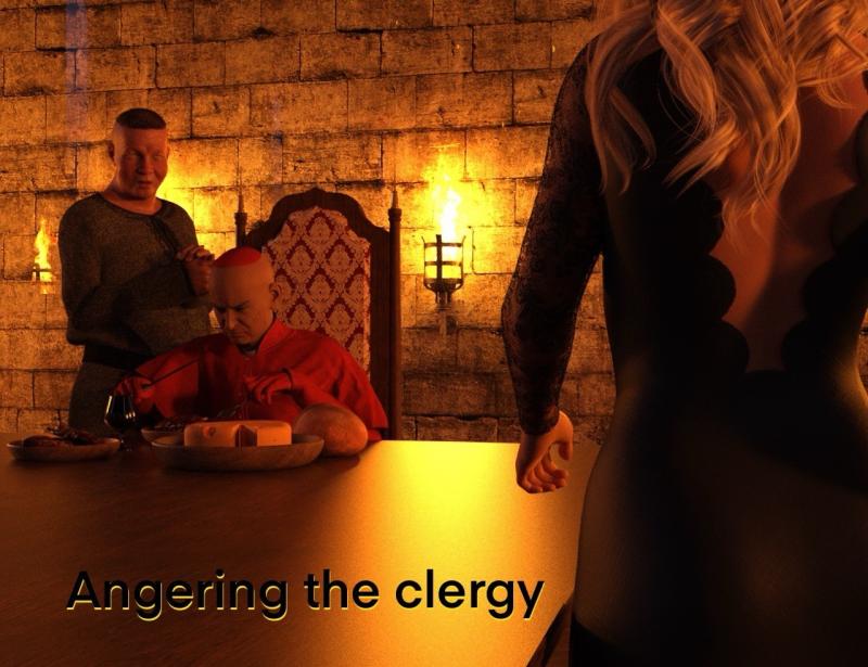 Enhjorning - Angering the Clergy 3D Porn Comic