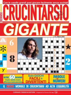 Crucintarsi Giganti N.9 - Marzo 2026