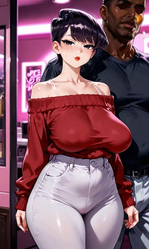 NTR＆BBC ERION komi syuko original quality [AI Generated] AI Porn