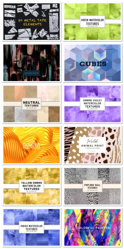 Backgrounds and Texture Set