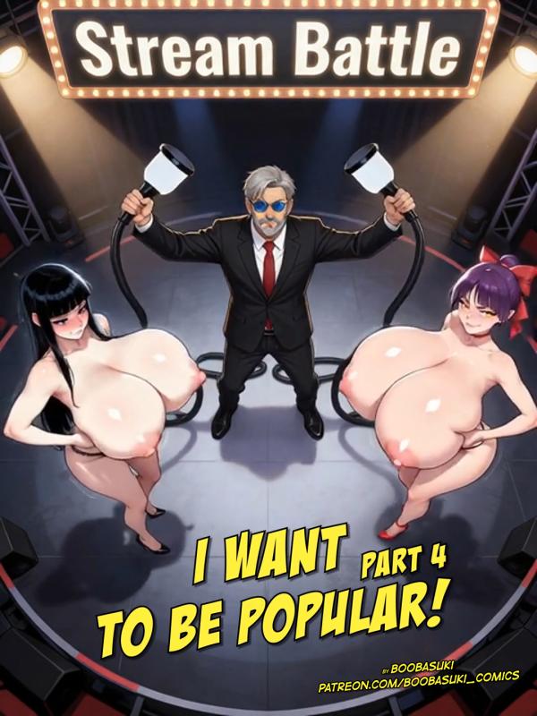 Boobasuki - I Want to Be Popular! 4: Stream Battle AI Porn