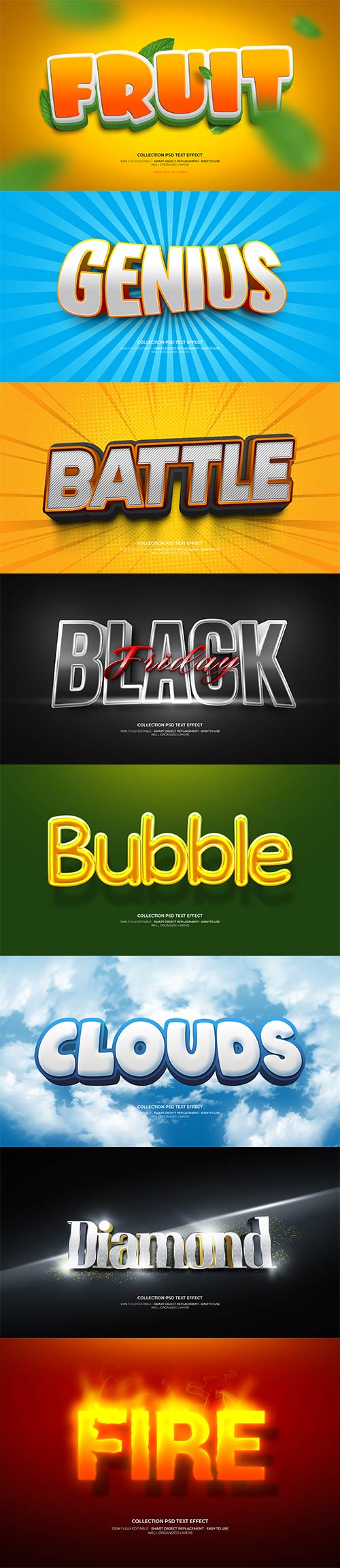 Psd text effect set vol 239